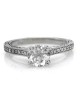 0.95ct Round Briliant Diamond Engagement Ring